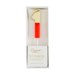 Number Candle 1 - Red