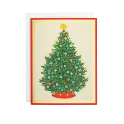 Nutcracker Ballet Christmas Tree Large Boxed Christmas Cards - includes 15 Boxed Christmas Cards