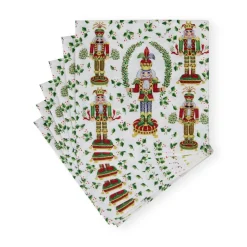 Nutcracker Christmas Cocktail Napkins - 20 Per Package