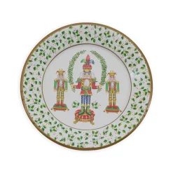 Nutcracker Christmas Dinner Plates - 8 Per Package