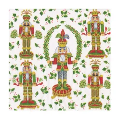 Nutcracker Christmas Luncheon Napkins - 20 Per Package