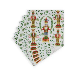 Nutcracker Christmas Luncheon Napkins - 20 Per Package