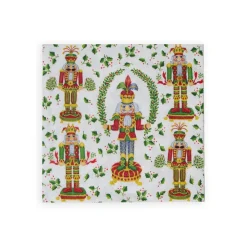 Nutcracker Christmas Napkin Dinner - 20 Per Package