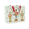 Nutcracker Christmas White Gift Bags