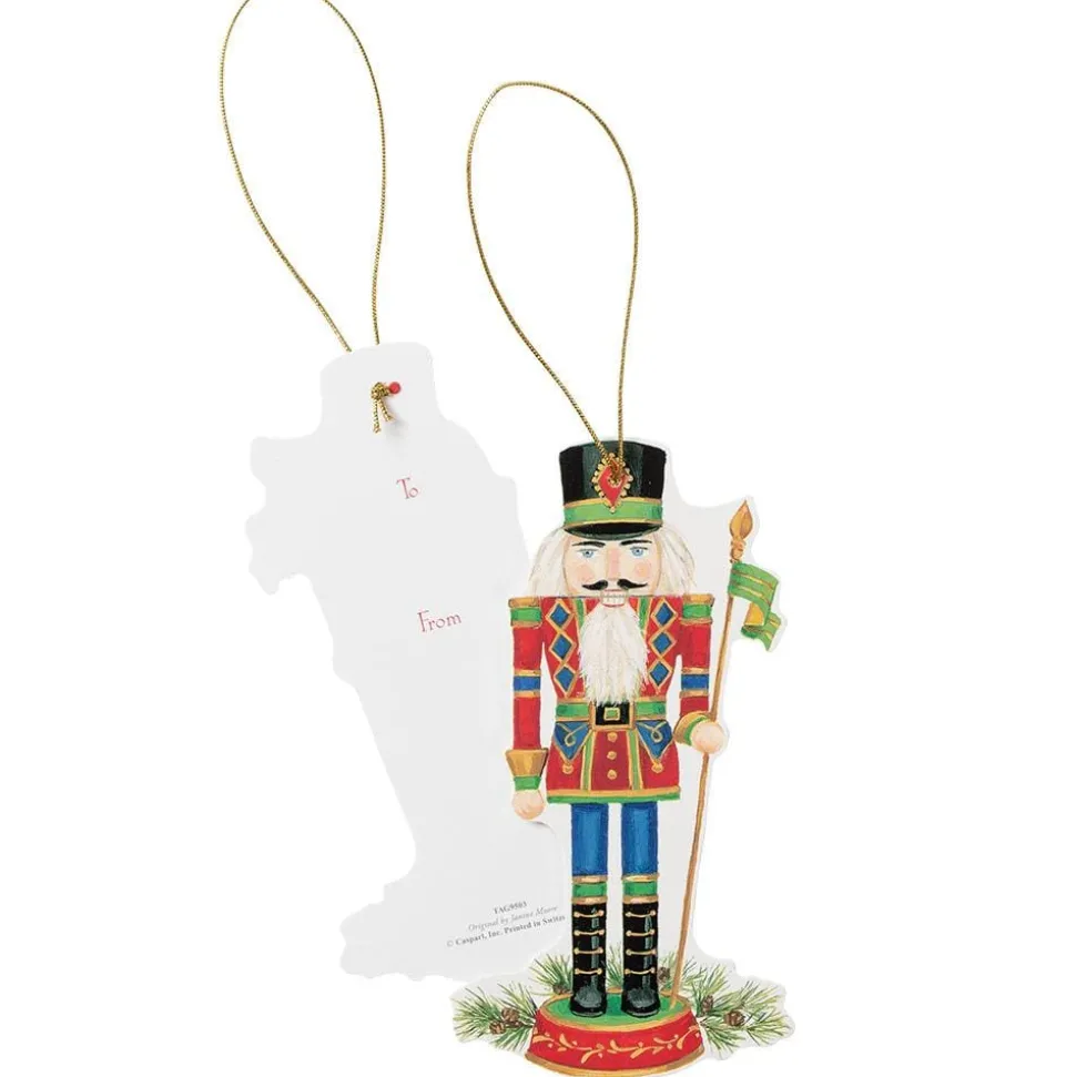 Nutcrackers Decorative Die-Cut Gift Tag - 4 Per Package