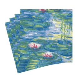 Nympheas Paper Luncheon Napkins - 20 Per Package
