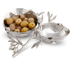 Olive Double Serving Bowl