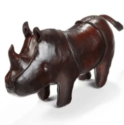 Omersa Leather Rhinoceros- Miniature