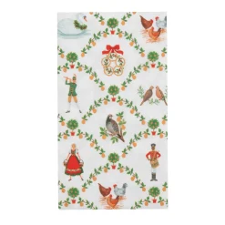 On The Twelfth Day Guest Towels - includes 15 Guest Towels
