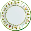 On The Twelfth Day Paper Dinner Plates - includes 8 Paper Dinner Plates