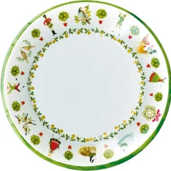 On The Twelfth Day Paper Dinner Plates - includes 8 Paper Dinner Plates