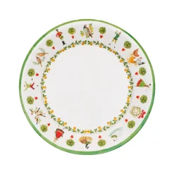 On The Twelfth Day Paper Dinner Plates - includes 8 Paper Dinner Plates