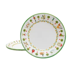 On The Twelfth Day Paper Dinner Plates - includes 8 Paper Dinner Plates