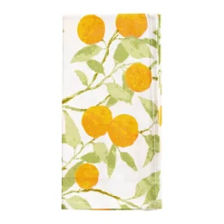 Orange Grove Cotton Dinner Napkins - Set of 4