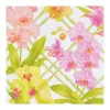Orchid Conservatory Cocktail Napkins - 20 Per Package
