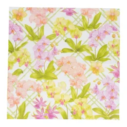 Orchid Conservatory Dinner Napkins - 20 Per Package