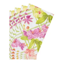 Orchid Conservatory Guest Towel Napkins - 15 Per Package