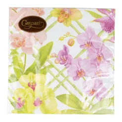 Orchid Conservatory Luncheon Napkins - 20 Per Package