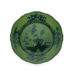 Oriente Italiano Dessert Plate in Malachite - 1 Each