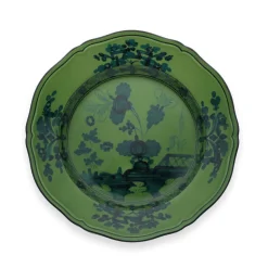 Oriente Italiano Dinner Plate in Malachite - 1 Each