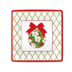 Ornament and Trellis Paper Salad & Dessert Plates - 8 Per Package