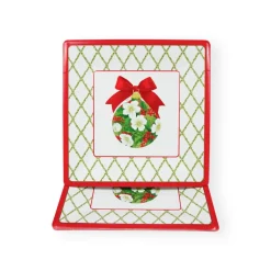 Ornament and Trellis Paper Dinner Plates - 8 Per Package