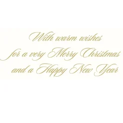 Ornament Wreath Classic Boxed Christmas Cards - includes 15 cards & envelopes