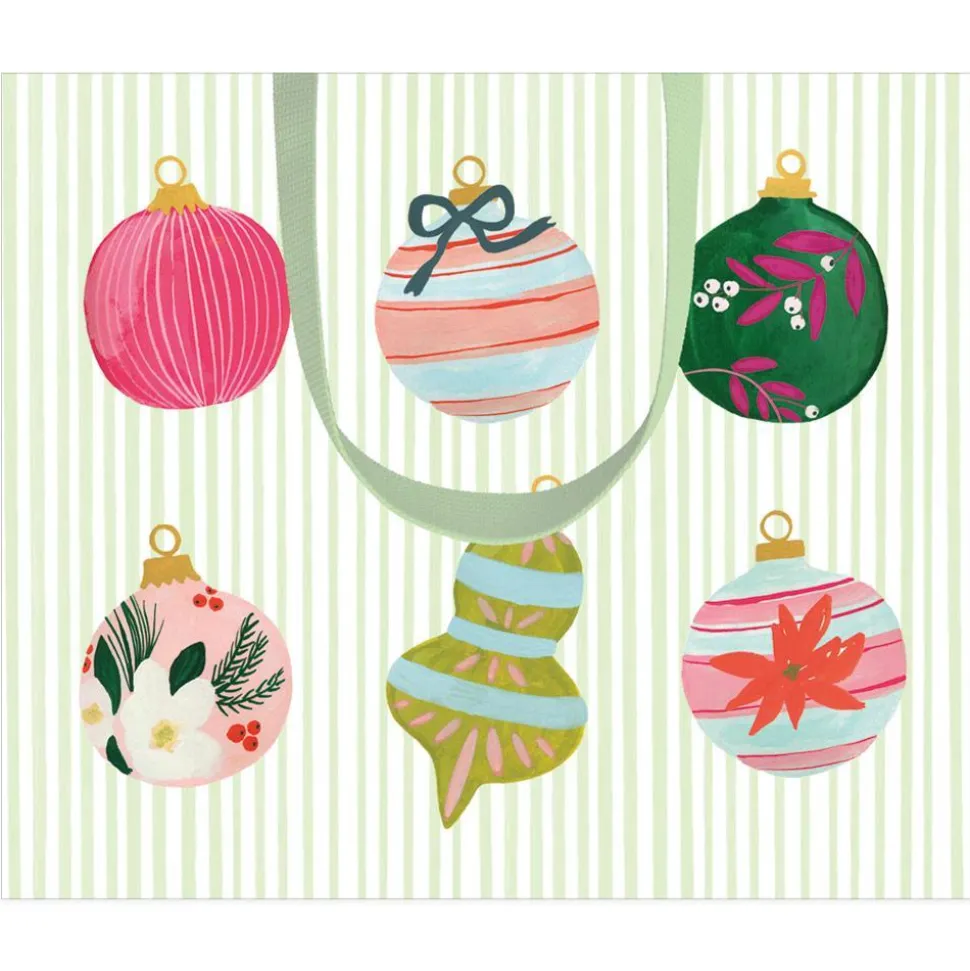 Painted Ornaments Large Gift Bag - 1 Each