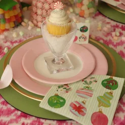 Painted Ornaments Paper Luncheon Napkins - 20 Per Package