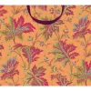 Paisley Leaves Coral Gift Bags - includes 1 Gift Bags