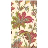 Paisley Leaves Ivory Guest Towels - includes 15 Guest Towels