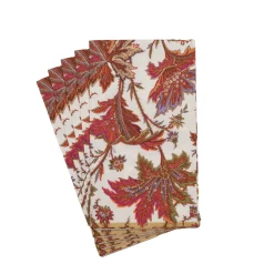 Paisley Leaves Ivory Guest Towels - includes 15 Guest Towels