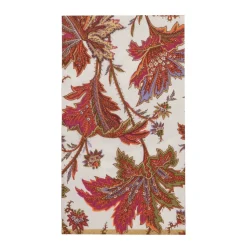 Paisley Leaves Ivory Guest Towels - includes 15 Guest Towels