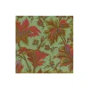 Paisley Leaves Sage Green Boxed Cocktail Napkins - includes 12 Boxed Cocktail Napkins