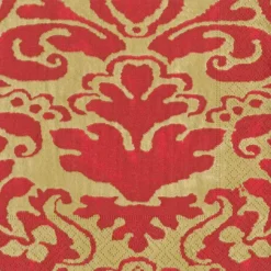 Palazzo Paper Dinner Napkins in Red - 20 Per Package