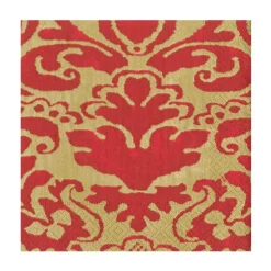 Palazzo Paper Luncheon Napkins in Red - 20 Per Package