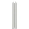Pale Grey Candles - 4 Candles