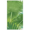 Palm Fronds Paper Guest Towel Napkins in White - 15 Per Package