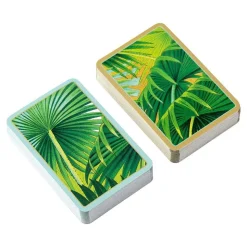 Palm Fronds Playing Cards - 2 Decks Included