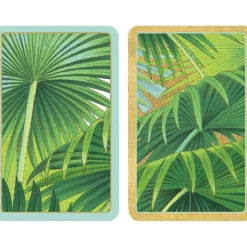 Palm Fronds Playing Cards - 2 Decks Included