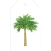 Palm Tree Gift Tags - 4 Hanging Ornament Gift Tags per Package
