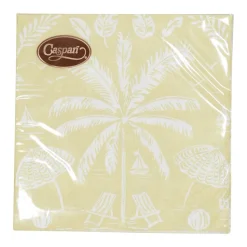 Palms And Parasols Key Lime Cocktail Napkins - 20 Per Package
