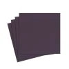 Paper Linen Solid Cocktail Napkins in Aubergine - 15 Per Package