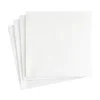 Paper Linen Solid Cocktail Napkins in White - 15 Per Package