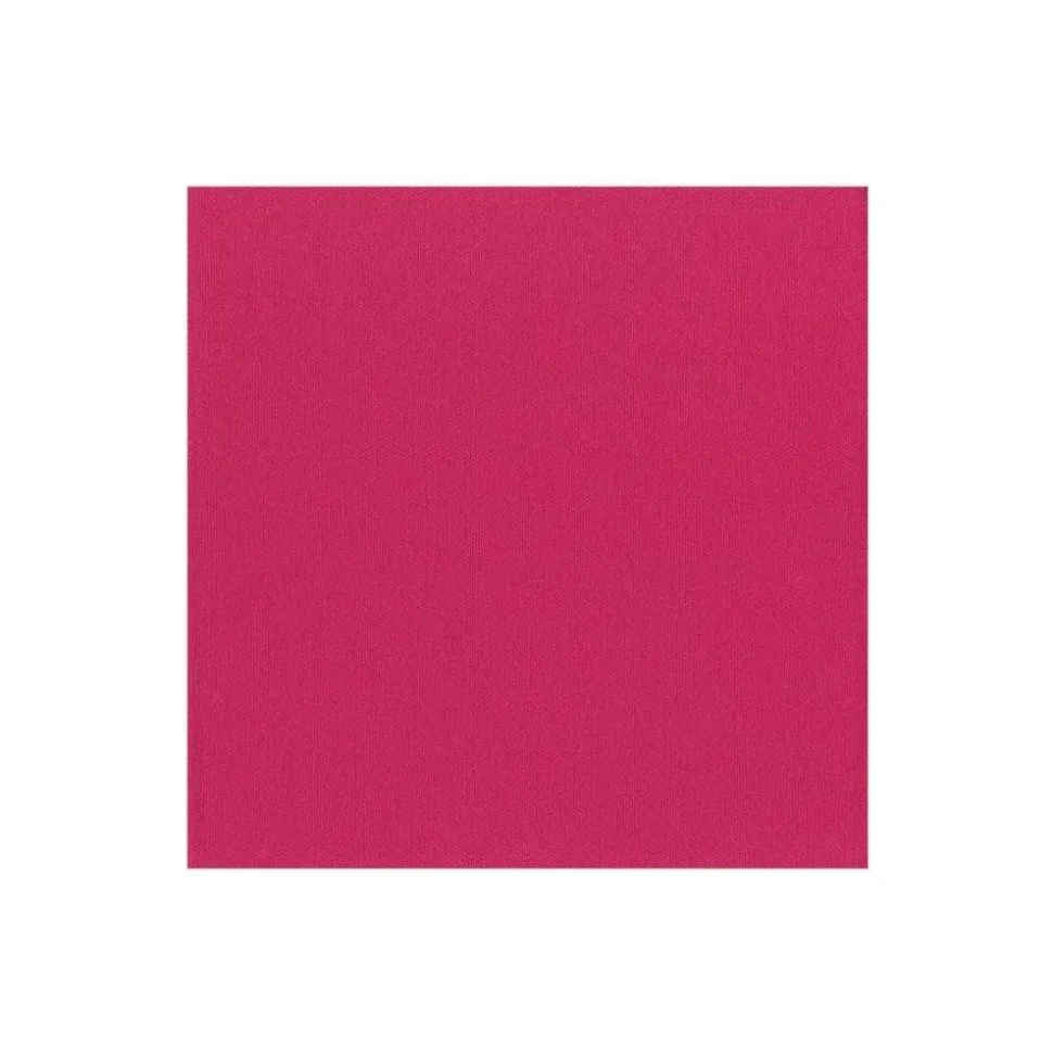 Paper Linen Solid Cocktail Napkins in Fuchsia - 15 Per Package