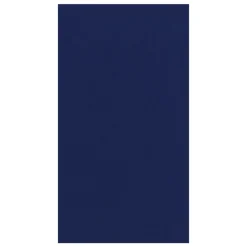 Paper Linen Solid Guest Towel Napkins in Navy Blue - 12 Per Package