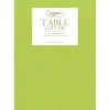 Paper Linen Solid Table Cover in Lime Green - 1 Each