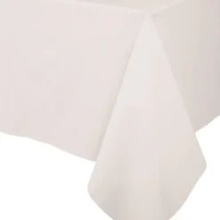 Paper Linen Solid Table Cover in Ivory - 1 Each