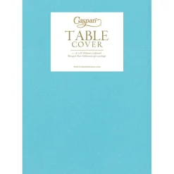 Paper Linen Solid Table Cover in Robin's Egg - 1 Each