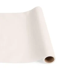 Paper Linen Solid Table Runner in Ivory - 1 Each